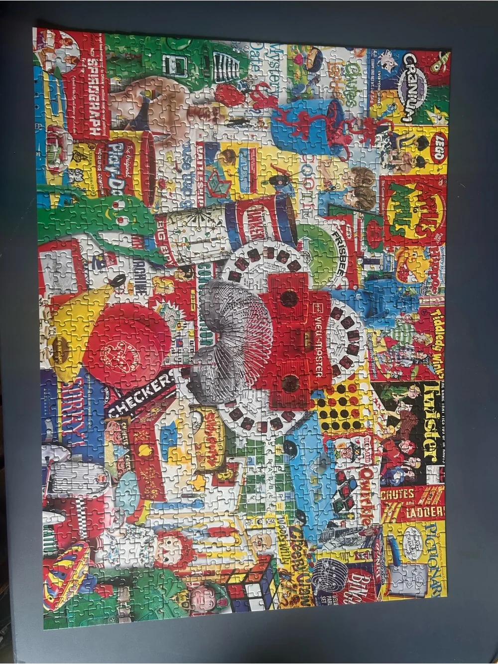 Flashbacks 1000-Piece Kids Puzzle - Colorful Retro Collage